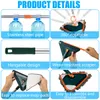 Mops Cleaning Mop 360° Rotatable Adjustable Length Triangular Mop Soft Super Water Absorption Dry and Wet Wall Cleaning Mop for Floor 230327