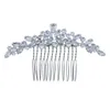 Headpieces Flower Girls Hair Comb Headpiece Luxurious Styling Tool Accessories For Birthday Stage Party Show Dress Up