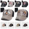 Дизайнер брендов Snapbacks Tiger Head Hats пчела Snake Mesh Hats Установленные шляпы вышив