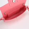 Telefon Poşeti Baget Çanta Mini Crossbody Bag Tasarımcı Lüks Omuz Çantaları Flep Küçük Kart Sahibi Çanta Cüzdanları Cowhide Orijinal Deri Üst Tasar Tote Çantalar 19cm