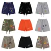 Mens Shorts Zuma Fashion Fitness Clothing French Logo Galeria Galeria de Pts Roupos de Verão homens Designer de shorts esportivos casuais designer colorido de tinta francesa clássica impressa