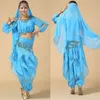 Stage Wear 2023 2 pcs Set di danza di pancia costume Bollywood vestito pancia da donna set da donna 4 pezzi