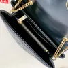 7A qualità LOULOU Borse a tracolla a catena di lusso Borsa a mano tote in vera pelle Shape Flap Womens Mens designer borse Borsa Crossbody Clutch borsa da palestra shopping lettera in metallo