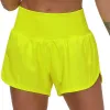 Ll Lemons Sports -87 Séchage rapide Hotty Shorts chauds Fices Fiess Fies Two-Piece Ight Proof Ined Yoga Eggings Running Golf Biker Pant
