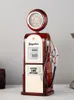 Other Home Decor Antique Classical Model Retro Vintage Wrought Metal Crafts for Decoration or Birthday Gift American Old Gas Pump 230327