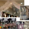 Dekoracje świąteczne Cevent 1set Dekoracja Płatka Płatka śniegu na imprezę Wystrój Papie Papier Girland Hanging Ornament Materament