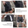 Men's Shorts Camo Running Shorts Men 2 In 1 Double-deck Quick Dry GYM Sport Shorts Fitness Jogging Workout Shorts Men Sports Short Pants 230327