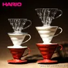 Conjuntos de chá de café Japão Hario Filtro Copo V60 Resina Drip Hand Punch Coffee VD 01 02 Tool 230327