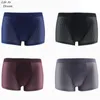 Slip Sous-Vêtements Hommes Boxers Hommes Marque Sexy Hommes Sous-Vêtements U Convex boxer court doux De Luxe Respirant Ceinture Shorts Modal 230327