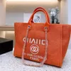 50 % Rabatt auf Luxus-Damenhandtaschen Strand Canvas bestickte Ketten Packs Bag Small Large Pack LO8S