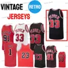 Basketball Men Jersey Dennis 91 Rodman Scottie 33 Pippen 6 Alex Caruso Derrick 1 Rose 11 Demar DeRozan 23 Michael 2 Lonzo Ball Zach 8 LaVine Mens Shirt Jerseys