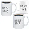 Mugs 30 40 50 Years Funny Birthday Gift Mug Thirty Forty Fifty Old Men Women Humor Original Drop 230327