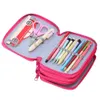 Astucci per matite Astucci per matite a quattro piani Borsa di grande capacità 72 fori Kawaii Cute Box Materiale per la scuola d'arte di cancelleria giapponese coreano 230327