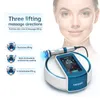 Rf Beauty Machine EMS Micro Current Electric Of Stimulates Collagen Regeneration Blue Light Therapy Bio Pen T6 360 Rotating Skin Lifting Beauty Device