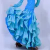 Scen Wear Flamenco Dance Kjol Standard Ballroom kjolar Tango Latin Dancing Dress Kaka Vestido Flamenca