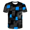 Men's T Shirts 2023 Digital Printing Burning Flame 3DT Shirt Foreign Trade Factory Direct Sales