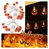 Party Decoration Go Halloween Decorative Pumpkin String Lights Led Battery Powered Outdoor Decorations For Yards