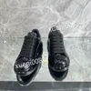 2023Men Designer Sneakers Calfskin Buty Buty odblaskowe