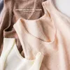 Camisolas Tanques BELIARST 100% Lana pura Sling Primavera y otoño Jersey de mujer Chaleco Slim Knit Tops Camiseta de color sólido para mujer 230327