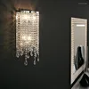Ljuskrona Modern LED Crystal Tak Luxury Pendant Lamp för levande matsal cirkel hängande lätt heminredning luster fixtur