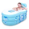 Baignoires de bain Sièges Simple Ménage Baignoire Gonflable Baignoire Adulte Baril De Bain Sauna Pliable Épaississement Isolation Grand Corps1