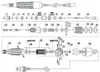 Nagelkonstutrustning stark 210 SDEH37L1 handtag spindel för mikromotor handstycke elektrisk manikyrmaskin för manikyr elektrisk nagelborrmaskin 230325