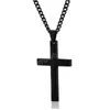 Hommes jésus croix colliers Religion pendentif colliers pour femmes classique mode or/argent bijoux