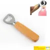 Kitchen Bottle Opener Tools Wooden Handle Beer Bar Tools Soda Beer Bottle Cap Wine Bottle Opener Tool