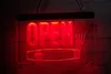 LS0629 LED Strip Lights Sign Open Sigaren Shop Smoking Bar 3D Gravure Gratis ontwerp Groothandel Retail