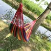 Ander huis buiten single canvas hangmat huishouden binnen balkon hangstoel swing anti -rollover camping voor kinderen en volwassen