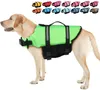 Dog Apparel Adjustable Dog Life Jacket with Rescue Handle Sport Safety Rescue Vest Dog Clothes Puppy Float Swimming Suit for All Pet Dogs 230327