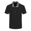 highend brand paul shortsleeved tshirt men bee polo shirt 100 lapel business korean summer embroidery mens clothing