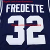 NCAA Brigham Young Cougars Jimmer Fredette College Basketball Jersey Bleu Blanc Hommes # 32 Jimmer Fredette Chemises Maillots cousus