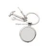 Sublimation Blanks Blank Keychain Fathers Day Gifts Repair Tools Keyring For Dad Papa Daddy From Son Daughter Key Chain B Dhs6F