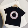Projektant dziecięcych koszulek dziecięcych modny napis odzież chłopięca luksusowa koszulka letnia koszulka z krótkim rękawem z nadrukiem odzież dziecięca
