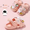 Sandals DIY Kids Women Men Spaceman Slipper for Children Beach Garden Shoes for Boys Girls Couple's Indoor Home Washroom Slides Slippers W0327