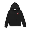 Designer Men's Hoodies Com Des Garcons PLAY Black Sweatshirt CDG Red Heart Hoodie Women Zipper coat Play Sweatshirt Jumpers Cardigan Y8L1 Y8L1