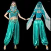 Stage Wear Ensemble de costumes de festival de princesse arabe