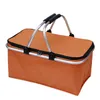 Portable Picnic Lunch Bag Ice Cooler Box Storage Travel Basket Cooler Cool Hamper Shopping Basket Bag Box q2