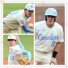 College Baseball bär Andre Miller North Carolina Tar Heels Jersey Matt Harvey Kyle Seager Mike Morin Rob Wooten Zack Gahagan Michael Busch Syched North Car