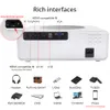 Salange Q10 Android Projector Full HD 1080p LED -projektor 6500 lumen för hemmabioprojektor WiFi HDMI USB Beamer Support 4K