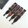 Basit Retro Kadın Çanta Kayışı Aksesuarları Presbyopic Crossbody Çanta Straps 3.8 Deri yedek omuz kayışı etnik tarzı naylon kayış