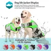 Hundkläder Summer Safety Pet Dog Life Vest för små stora hundar Swimsuit Pet Harness Life Jacket Kläd Bulldog Labrador Badkläder 230327