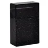 Rökning Färgglad Sparkl Glitter Plastisk cigarettfodral Portabel Buckle Storage Stash Box Container Housing Protective Shell Herb Tobacco Cigaretthållare Verktyg