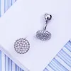 Gemelos KFLK joyería camisa gemelos para hombre marca de moda Crystal Cuff link botón al por mayor invitados de boda de alta calidad 230325