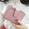 Portfele Matte Women Portfel 2020 Bag luksusowy marka damskie swobodne skóra torebka z zamkiem błyskawicznym