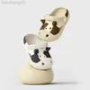 Sandaler 2022 Summer Children's Sandals Baby Slippers Soft Soled Boys 'and Girls' Cave Shoes Lovely Trendy Baotou Cow Antiskid Sandaler W0327