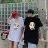 Men's T Shirts Kawaii Retro Funny Cartoon Print Creative Men Shirt Preppy Style Youth Short Slevees Summer Clothes Harajuku 2023 Top