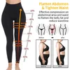 Kvinnor Shapers Shapewear Anti Cellulite Compression Women Leggings Leg Slimming Body Shaper High midja Magen Kontrolltronder Lår Slimmer 230327