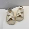 Sandals 2023 summer new cross fashion sandals for boys and girls Children's casual beach shoes 4-15 years old Super Soft And Comfortable W0327